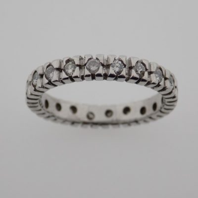 Anillo alianza con brillantes subastas de joyas